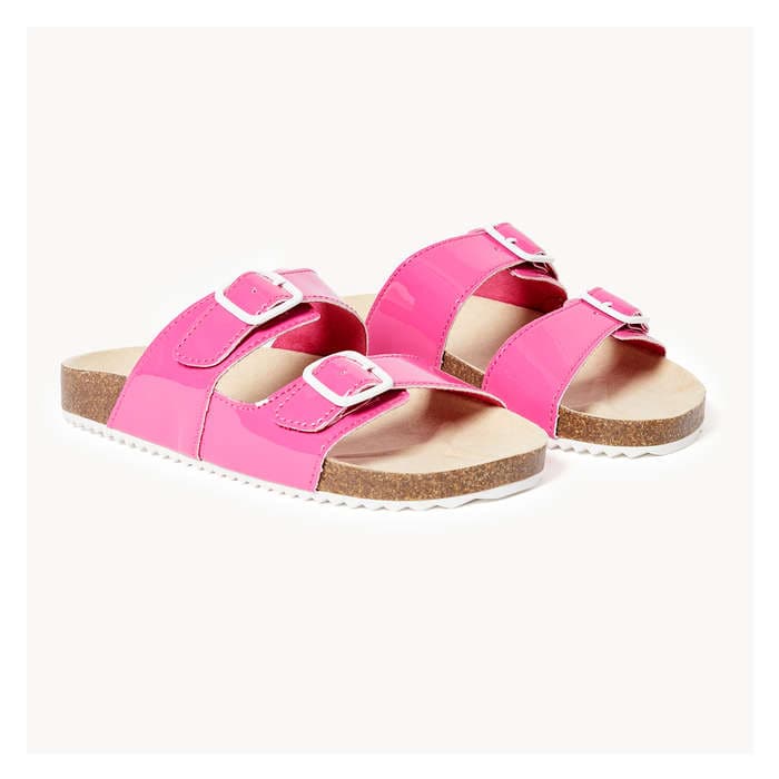 Kid Girls' Double Buckle Sandals
